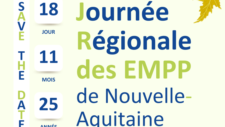 RDV le 18 novembre 2025 - Journée régionale des EMPP Nouvelle-Aquitaine