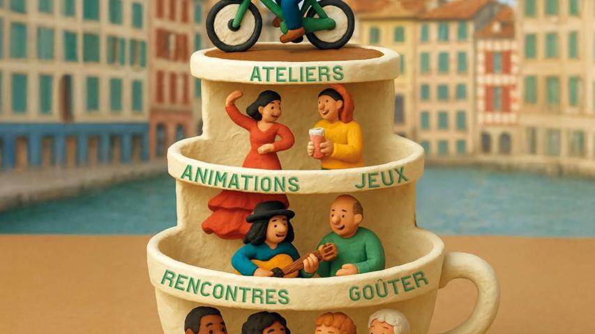 Affiche - 16ème édition des Goûters Solidaires - Bayonne